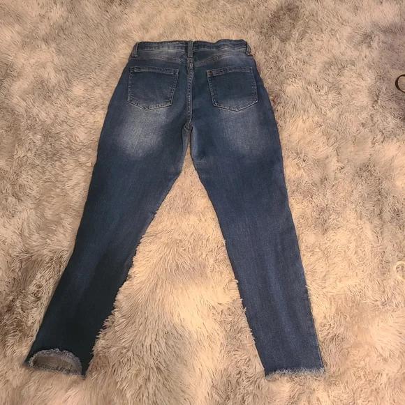 Distressed Blue Women's Jeans Forever 21 - Picture 10 of 14